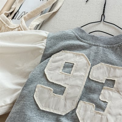 93號拼接公主袖上衣(無刷毛)11