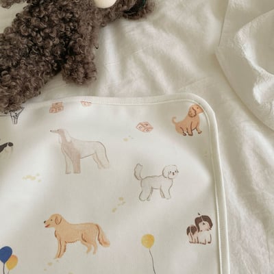 針織三合一防水尿布墊/隔尿墊9