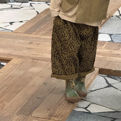 2025最新豹紋直筒寬褲(跟隨時尚必買)11