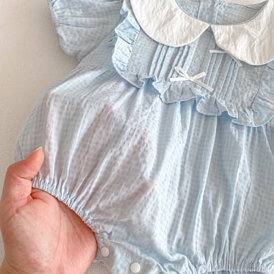 娃娃領學院風包屁衣5