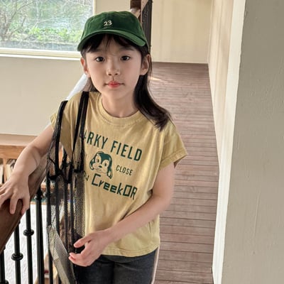 美式小狗落肩T20