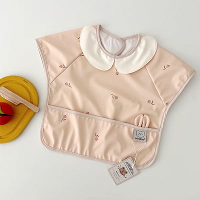 韓國ins防油水娃娃領圍兜兜9