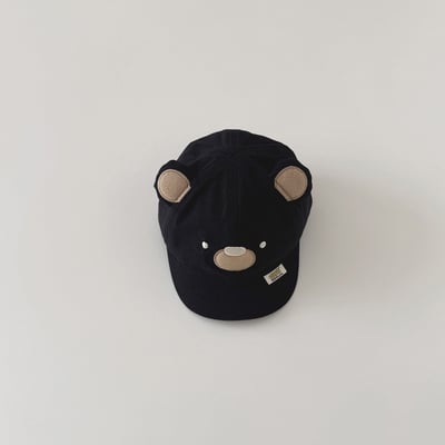 熱銷~韓系小熊表情鴨舌帽11