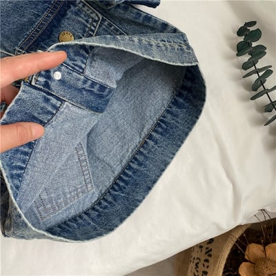 韓系復古牛仔外套5