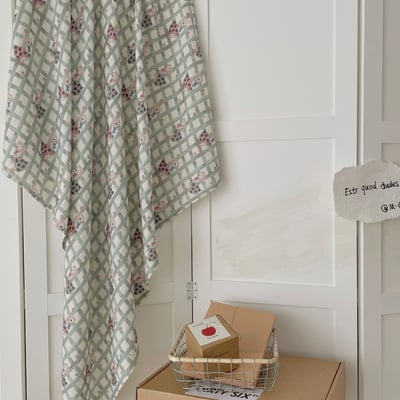 春夏季竹棉紗布透氣蓋毯17