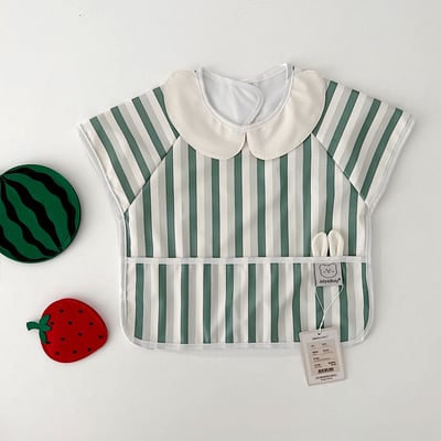 韓國ins防油水娃娃領圍兜兜5