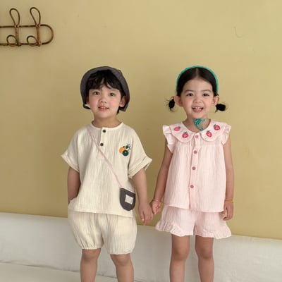 推 ♡ 純棉紗質舒適套裝1