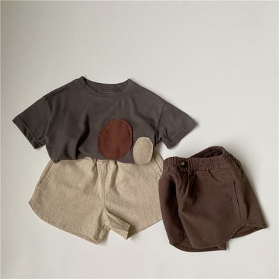 韓系薄款圓點補丁T5