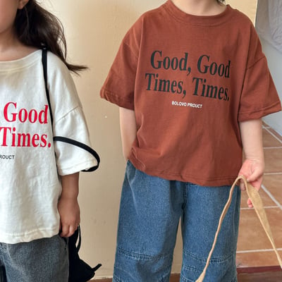 推 ♡ Good time 美式字母上衣 (自留款)4