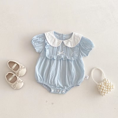 娃娃領學院風包屁衣8