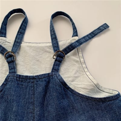 推 ♡ 韓系經典軟牛仔吊帶褲 (自留款)7