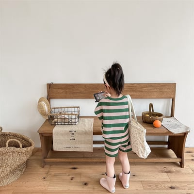 推 ♡ 華夫格條紋刺繡套裝18