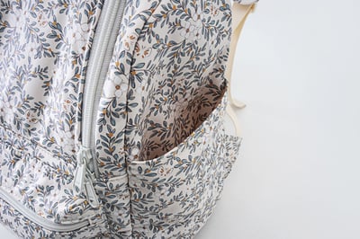 斜背開口PU防水幼稚園後背包12