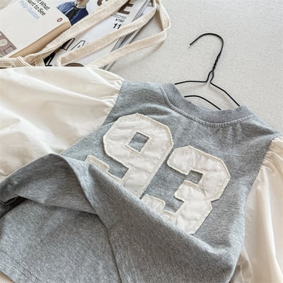 93號拼接公主袖上衣(無刷毛)13