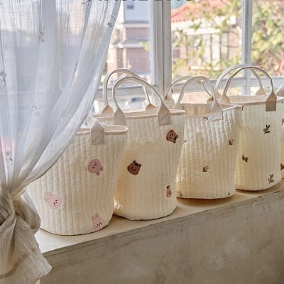 韓國ins風推車收納手提包1