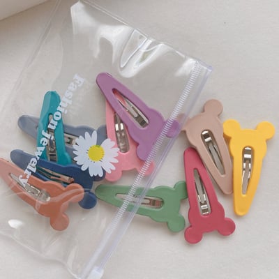 韓系馬卡龍瀏海夾3