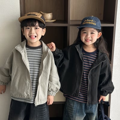 經典簡約條紋長袖薄上衣11