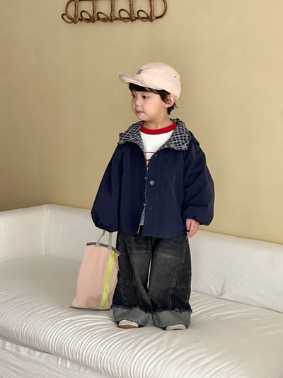 春季兩穿釦式外套5