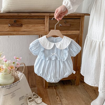 娃娃領學院風包屁衣9