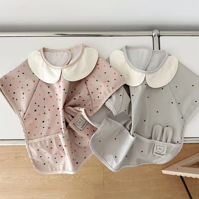 韓國ins防油水娃娃領圍兜兜1