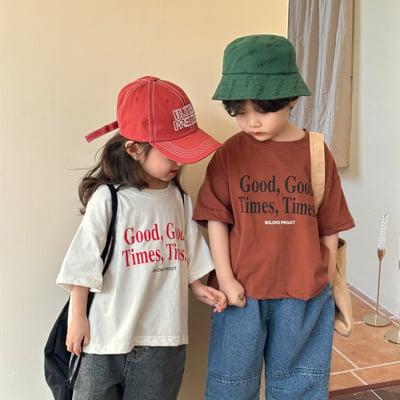 推 ♡ Good time 美式字母上衣 (自留款)18