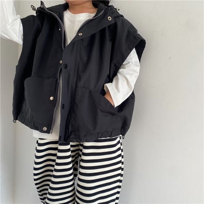 推 ♡ 韓系連帽落肩背心12