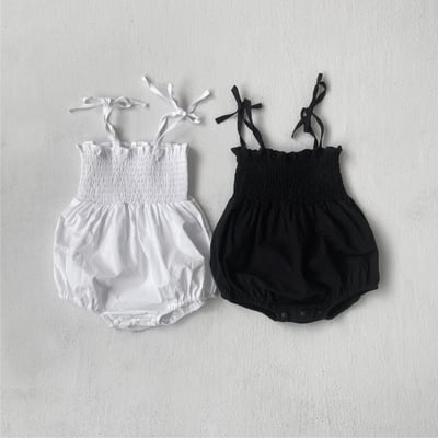 推 ♡ 韓國綁帶抓皺包屁衣1