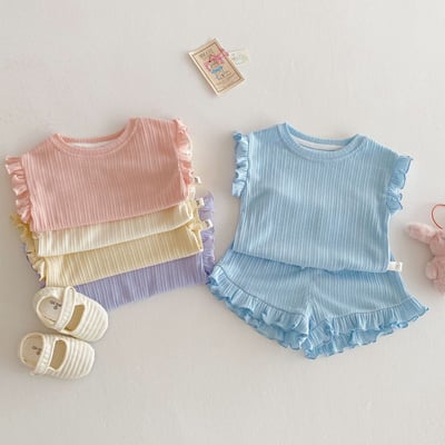 推 ♡ 簡約素色居家透氣套裝20