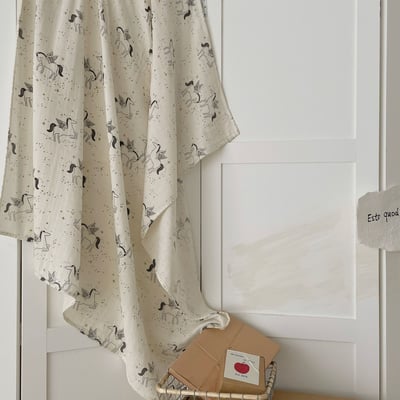 春夏季竹棉紗布透氣蓋毯12