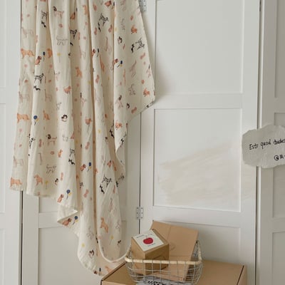 春夏季竹棉紗布透氣蓋毯13