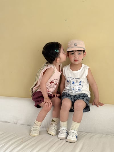 夏季六宮格背心套裝24