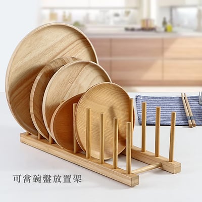 《日式楠竹八層杯盤架》6