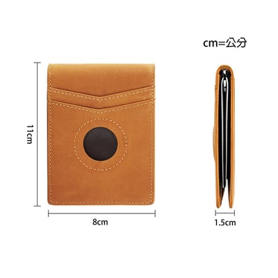 《復古瘋馬皮革卡包 》6