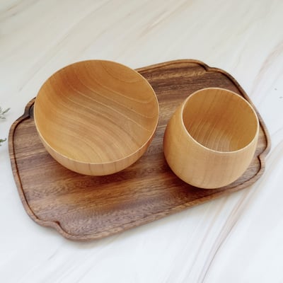 《胡桃木造型餐盤》5