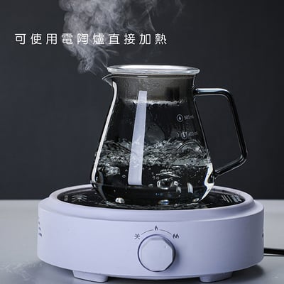 《玻璃咖啡壺/煙燻黑》500ml3