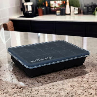 《威士忌冰塊模具附蓋 6格/15格》2