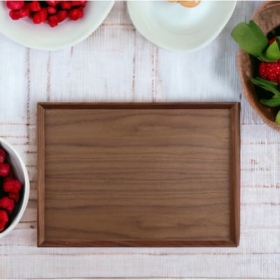 《日式原木托盤 》胡桃木/橡木2