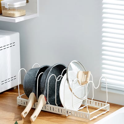 《多功能廚房伸縮收納架》6