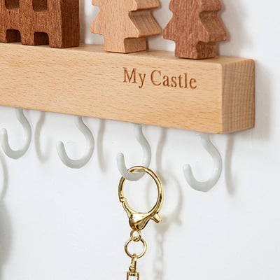 《森林木屋玄關掛架》4