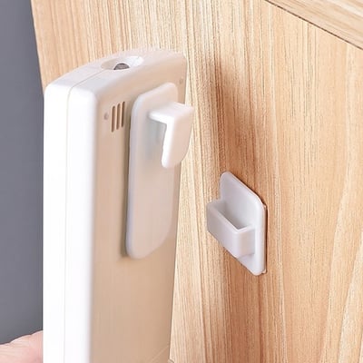 《遙控器收納掛勾》2入組  牆面收納 居家收納 掛勾 牆面掛勾 無痕掛勾3