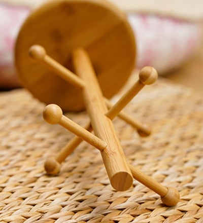 《立式竹製杯架》鑰匙架/杯架/手飾架6