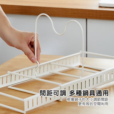 《多功能廚房伸縮收納架》5