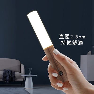 《免鑽孔感應式壁燈》3