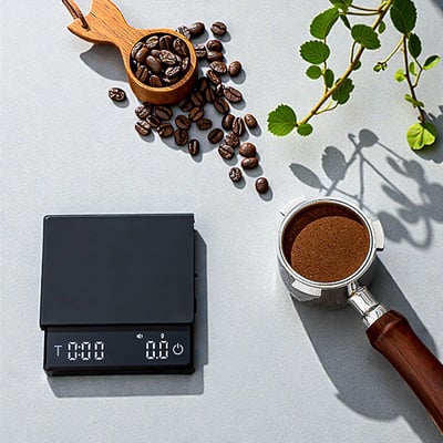 《迷你咖啡電子秤》2000.0/0.1g 可計時 (非交易用秤) 料理秤 電子秤 迷你秤 計時秤 咖啡秤4