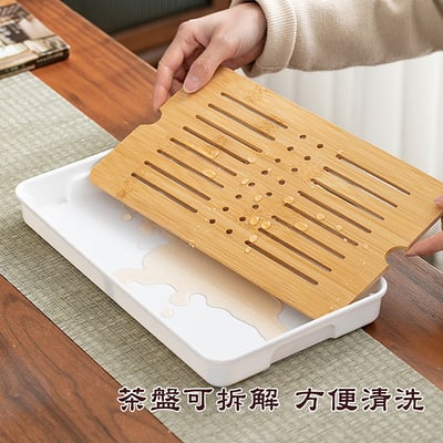 《羊脂白玉瓷旅行茶具套組》附收納盒3