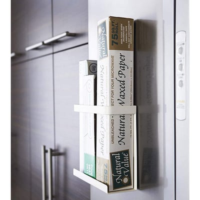 《磁吸冰箱保鮮膜收納架》7