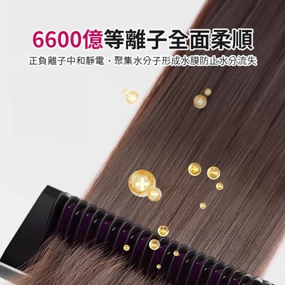 《 負離子直髮梳 》充電式3