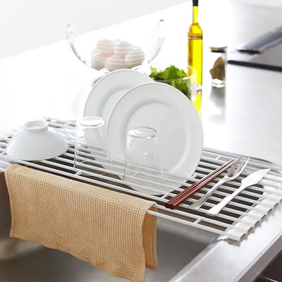 《廚房餐具瀝水架》4