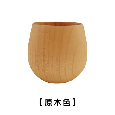《原木日式木杯/大肚杯》10