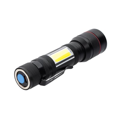 《USB迷你強光T6小手電》直接充電/伸縮變焦2